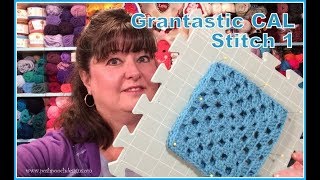 Grantastic CAL 2019 Stitch 1 [upl. by Pomfrey]