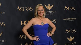 Melora Hardin 2024 Astra TV Awards Red Carpet Fashion Cam [upl. by Tandi456]