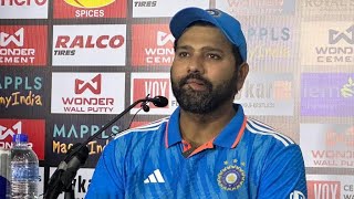 Rohit Sharma Press Conference  My 2 questions  Problem Vs spin  why so much of left and right [upl. by Ullman]