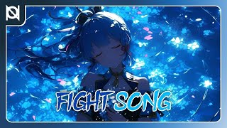 Nightcore  Fight Song with lyrics [upl. by Freyah]