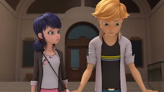 All Adrien and Marinette Scenes from Risk  Miraculous [upl. by Ettedranreb]