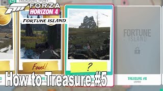 Forza Horizon 4 Fortune Island  How to Solve Treasure 5 HD 1080P [upl. by Latoya]