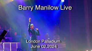 Barry Manilow Live London Palladium  Sweet Heaven [upl. by Iteerp]