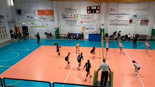 ITALY WOMENS VOLLEYBALL CAMPIONATO Femminile Serie C  Set1  FUCECCHIO25 Vs MONTELUPO14 [upl. by Gurolinick]