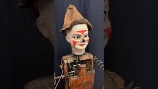 Automaton Clown playing the Cello c1880 [upl. by Caiaphas576]