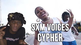 My Reaction to the SXM Voices Cypher 1  KILLMESADBOY [upl. by Aspa900]