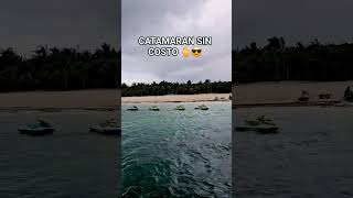 Catamarán sin costo Agencia de Viajes América Travel ✈️💙 tiene el increíble More Inclusive [upl. by Adora]