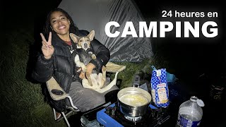 24h en CAMPING ça tourne mal [upl. by Dekow]