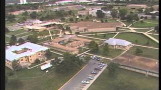 Lloyd Hetrick R22 Helicopter Flyby of Lawrence from the 1980s [upl. by Kele]