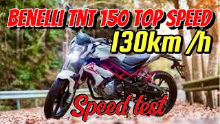 Benelli tnt 150 top speed benelli dragrace bikerace topspeed [upl. by Elboa]