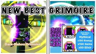 New BEST Grimoire How To Get The New Grimoires Full Team Of Secret Units Anime Punching Simulator [upl. by Anama]