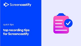 Screencastify Top Recording Tips [upl. by Haimarej]