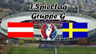 EMQualifikation 2016 Prognose ÖsterreichSchweden Gruppe G 1Spieltag  DerMichiLP [upl. by Marley]