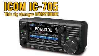 ICOM IC705 [upl. by Onirefez]