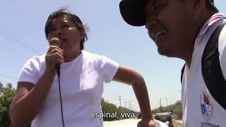 Marcha en San Mateo del Mar Oaxaca para la reconciliación y la paz con justicia y dignidad [upl. by Ati]