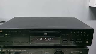 cd player JVC Xl v184 test [upl. by Aimak435]