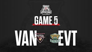 Giants at Silvertips Game 5  2024 WHL Playoffs Highlights [upl. by Mckeon]