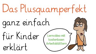 Das Plusquamperfekt  Vorvergangenheit einfach erklärt  Deutsch Grammatik [upl. by Sucy]