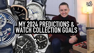 My 2024 Watch Goals amp Predictions Returning To TAG Rolex Boredom New 40mm Panerai Tudor GS Etc [upl. by Brighton193]