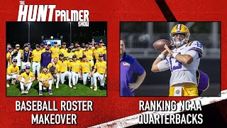 LSU Football Update  Baseball Roster Revamp  New Orleans Saints OTAs  Hunt Palmer Show [upl. by Laurice]