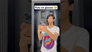 iPhone Face ID Fail Glasses to the Rescue 🤓😂 youtubeshorts fyp funnyshorts relatable [upl. by Ardra]