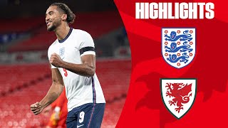 England 30 Wales  CalvertLewins Debut Goal amp Ings Bicycle Kick  Official Highlights [upl. by Eiliah]