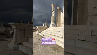 turkiye denizli laodikeia turquia turkey hierapolispamukkale hierapolis pamukkale travel [upl. by Emerej]