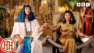 Egyptian Marriages  Crafty Cleopatra  Horrible Histories [upl. by Ahsikal613]