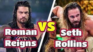 Roman Reigns vs Seth Rollins [upl. by Nomead]