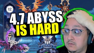 47 Spiral Abyss is the Hardest Ever Heres What worked Day 1  Genshin Impact [upl. by Sane431]