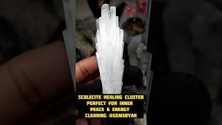 Beautiful Scolecite Healing Crystal Stone  Serenity amp Spiritual Growth [upl. by Yracaz]