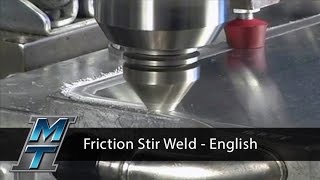 Friction Stir Welding Demonstration  English [upl. by Bess462]