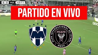 MONTERREY vs INTER MIAMI en VIVO CONCACHAMPIONS 2024 [upl. by Yerffoeg439]