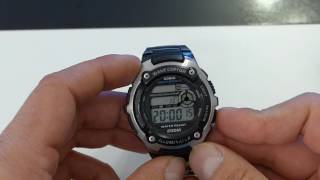 Casio Wave Ceptor Funkzeit einstellen [upl. by Annmarie]