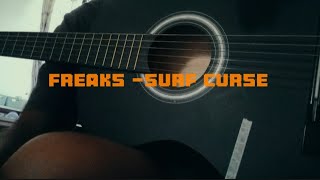 Freaks Surf Curse  Guitar Cover  Rain bg [upl. by Bessie]