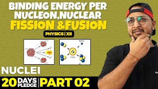 21 Binding energy per nucleon Nuclear fission and fusion  Pledge 2023  Nuclei  CBSE  NCERT [upl. by Quenby]