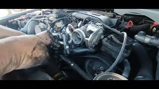 installation egr valve throttle body bmw msport 07 [upl. by Enitsud]