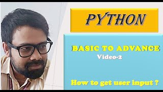 Getting User Input in Python  Input Function Explained [upl. by Suriaj]