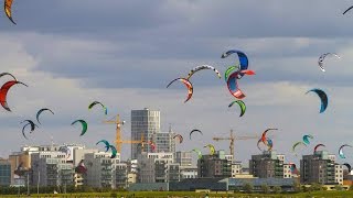 Open ocean kiteboarding competition in Sweden [upl. by Jeramey]