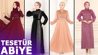 Modaselvim Tesettür Abiye Elbise Modelleri 4 2023 Kış  Abendkleid  Evening Dress [upl. by Virnelli]