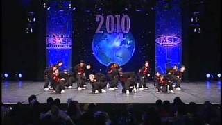 ECB Street Elite Dance Worlds 2010 Open International Hip Hop 2nd Place [upl. by Atikim895]