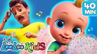 Johny Johny Yes Papa  S4EP26 Dance Along Super Mix  LooLoo Kids Songs for Kids [upl. by Crescen]