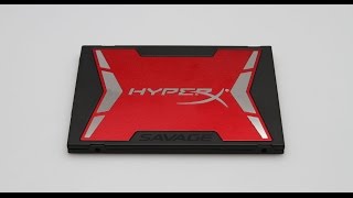 HyperX Savage SSD 480 GB Kingston Unboxing [upl. by Larue123]