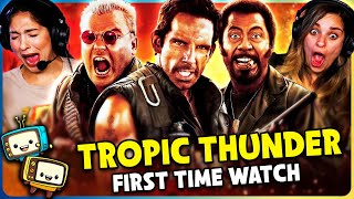 TROPIC THUNDER 2008 Movie Reaction  Ben Stiller  Robert Downey Jr  Jack Black [upl. by Etka]