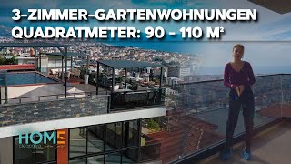 Küçükhas Bahçe🏡3ZimmerGartenwohnungen 4ZimmerGartenwohnungen📐 90  110 m² [upl. by Issim]