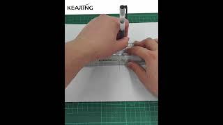 Multi purpose Parallel Rolling Ruler kearing shorts rollingruler parallelruler measuringruler [upl. by Anilad851]