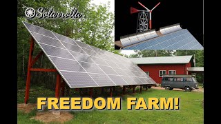 Solarrolla Homestead Series 1  Offgrid Solar Array Build [upl. by Aicissej55]