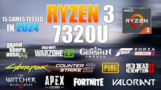 Ryzen 3 7320U Gaming Test in 2024  is it good for gaming [upl. by Packer645]