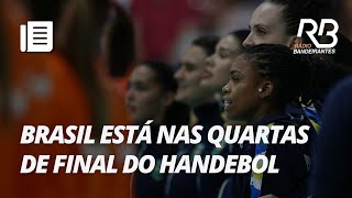 O handebol feminino está classificado para a próxima fase dos Jogos Olímpicos  RB em Paris [upl. by Oinesra860]