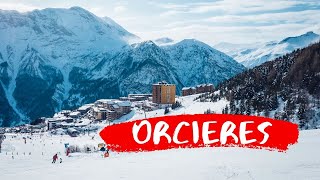 ORCIÈRES en hiver LA STATION FAMILIALE DE SPORTS DHIVER DES HAUTES ALPES [upl. by Elatsyrk]